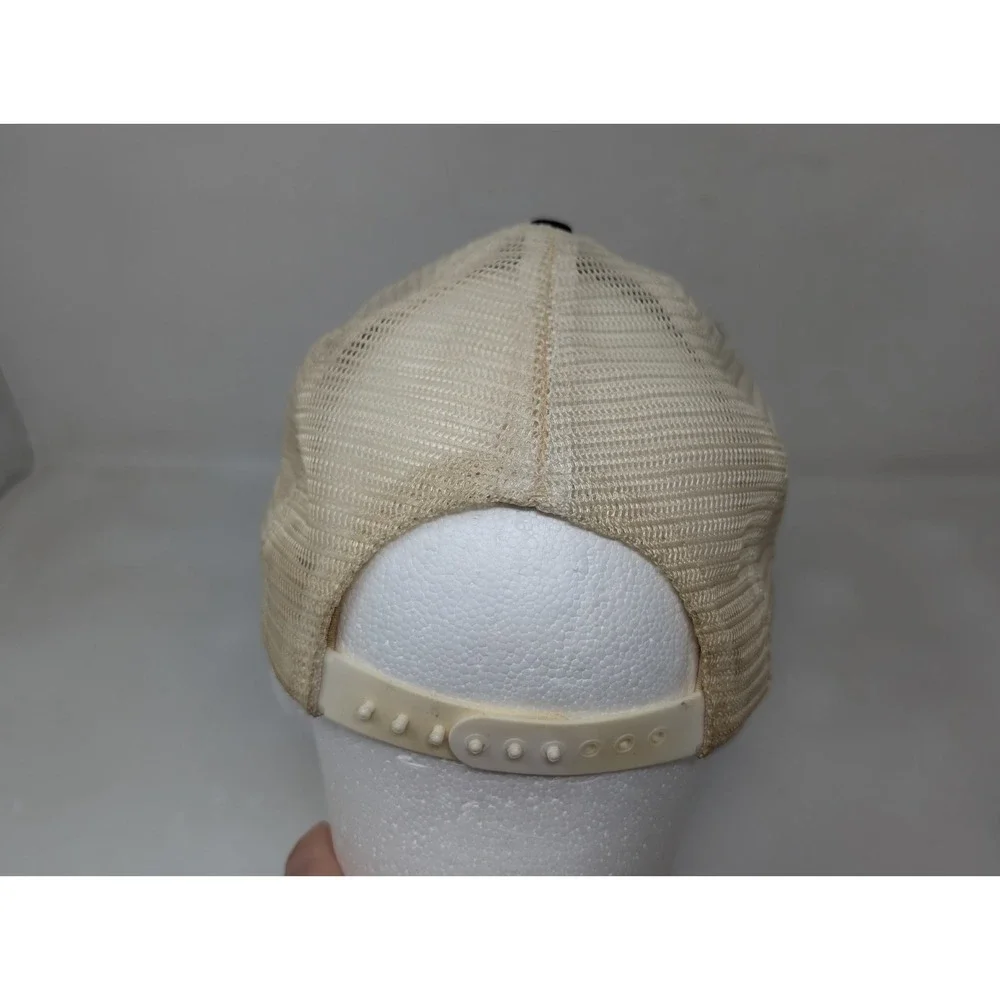 Vintage All Pro Kmart 3 Stripe Mesh Trucker Snapback Baseball Cap‎ Hat 1970s 70s